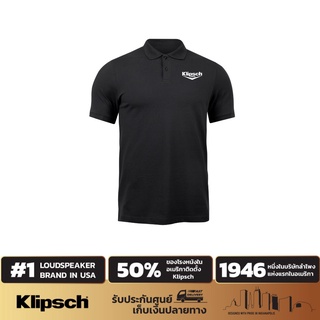 Klipsch เสื้อโปโล โลโก้ปัก Klipsch Cinema