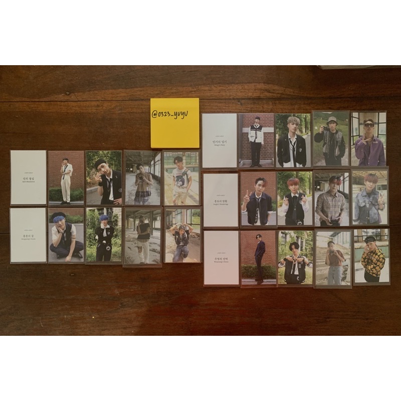 Ateez Photocard Fever 1 San Hongjoong Mingi Wooyoung Jongho