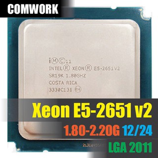 ซีพียู Intel XEON E5 2651 V2 LGA 2011 CPU PROCESSOR X79 C602 WORKSTATION SERVER DELL HP COMWORK