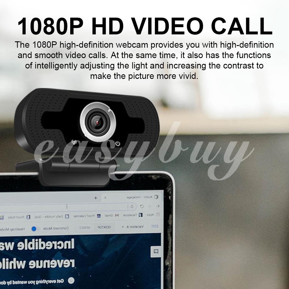 EASY Computer Camera Laptop Camera Microphone Usb2.0 Office Automatic ...