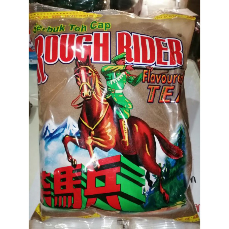 ✳️ชาชักใต้✳️ROUGH RIDER ชาม้าปืน ถุงใส ของแท้!! รสชาติเข้มข้น ผงชา 1 kg