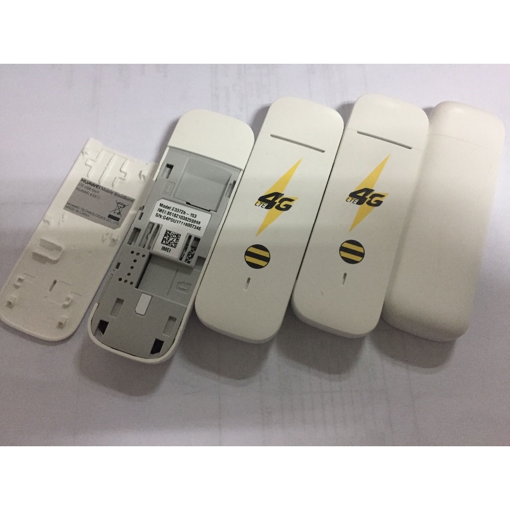 หัวเว่ย E3372 E3372h-153 e3372s-ปลดล็อค153150เสาอากาศ Mpbs 4G LTE USB ...