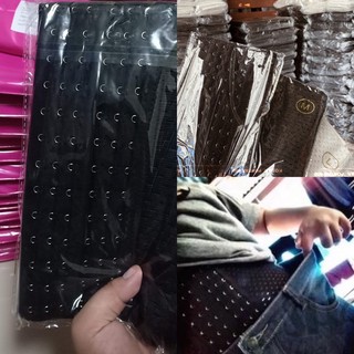 มีพร้อมส่ง รัดเอว6ตะขอผ้านุ่ม เก็บพุงพยุงหลังCorset