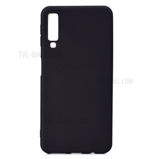 Samsung Galaxy A9 / A7 (2018) เคส Soft Frosted TPU Case - Black พร้อมส่ง