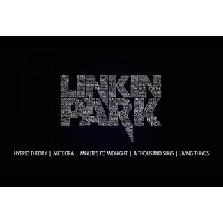 โปสเตอร์ Linkin Park เชสเตอร์ Chester Bennington โปสเตอร์ รูปภาพ ตกแต่งผนัง Poster Music โปสเตอร์วินเทจ โปสเตอร์วงดนตรี