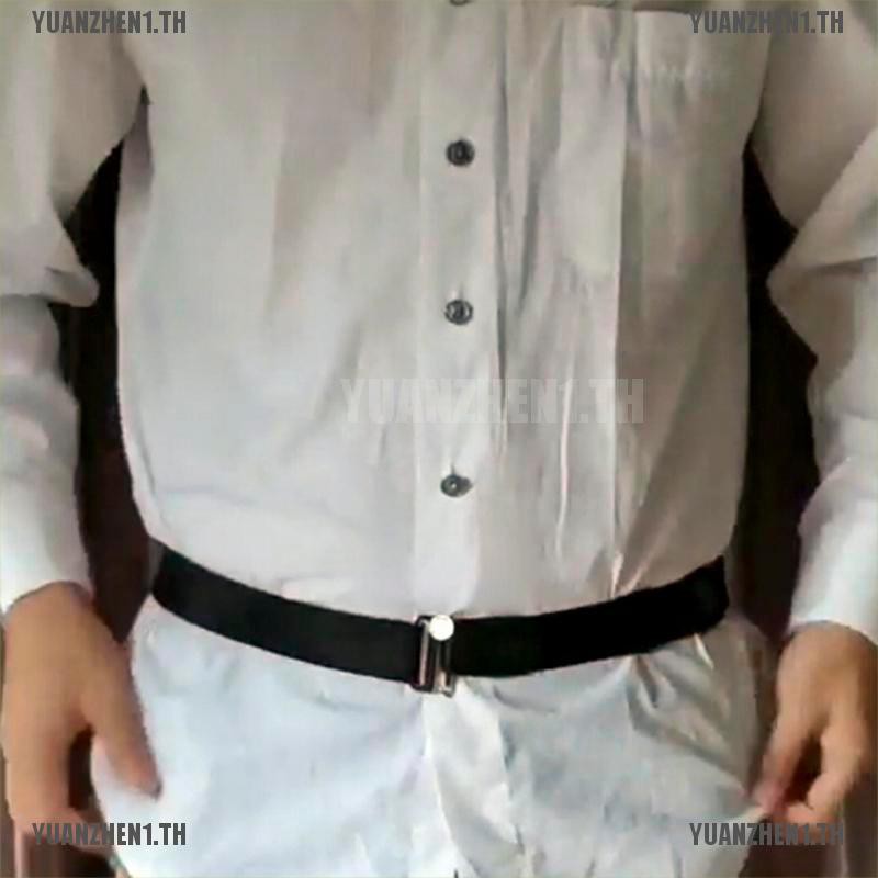 【YUANZHEN1】เสื้อยืด พร้อมเข็มขัด ปรับได้ สําหรับผู้ชาย #3