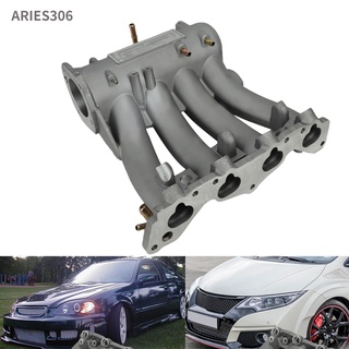 Aries306 ท่อร่วมไอดี D15 D16 สีเงิน สําหรับ Civic Crx Del Sol 19882000