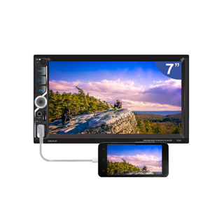 LEXIA เครื่องเสียงรถ,วิทยุติดรถยนต์ 2din รุ่น LX-MP552 ขนาด 7 นิ้ว Mirror Link , Android, Bluetooth