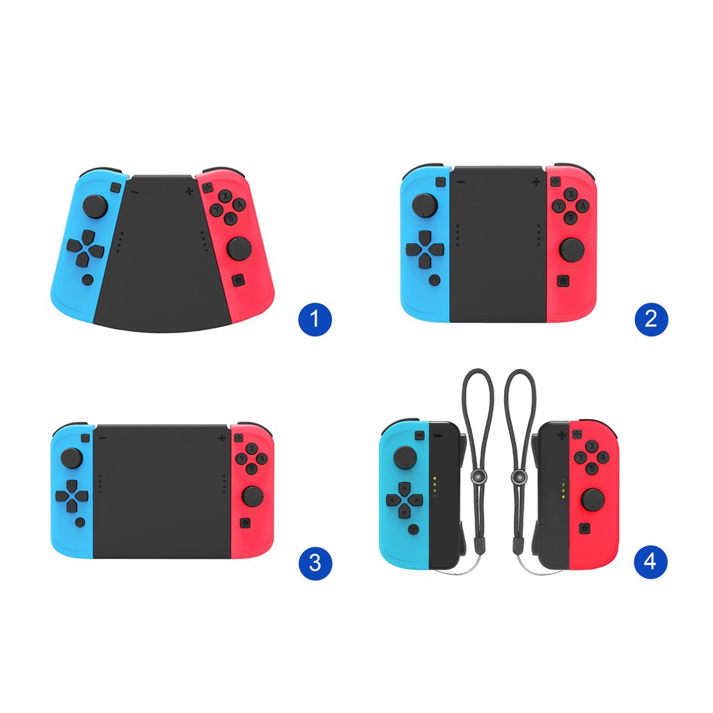 dobe 5 in 1 ชุดอุปกรณ์เชื่อมต่อควบคุมเกมสําหรับ nintendo switch DOBE ชุดเซ็ท Grip Joycon Nintendo Switch