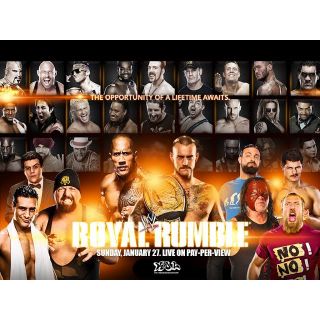 แผ่นdvdมวยปล้ำroyalrumble2013