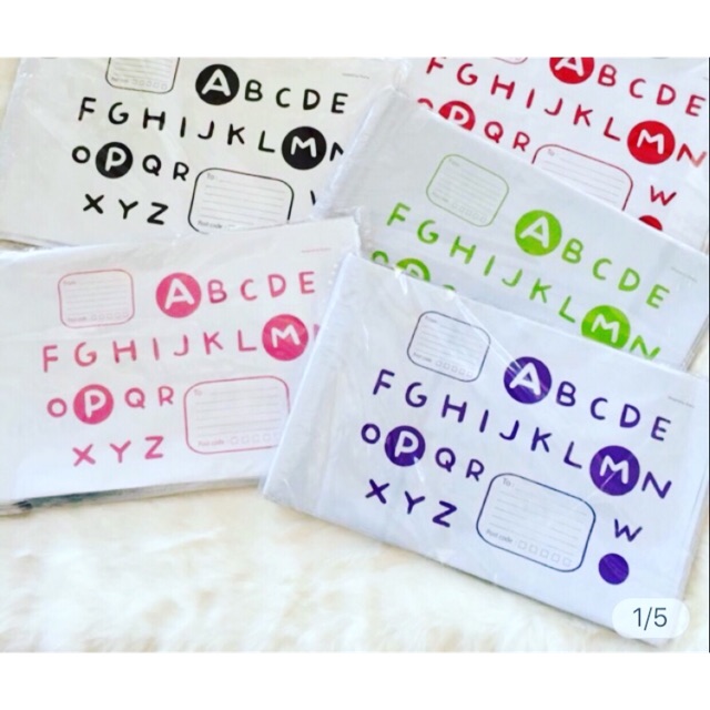 ถุงไปรษณีย์ 25*40  ( 20ใบ = 69บาท) ค่าส่ง ems 40บาท