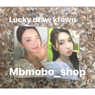 💗พร้อมส่ง💗nmixx entwurf lucky draw ktown