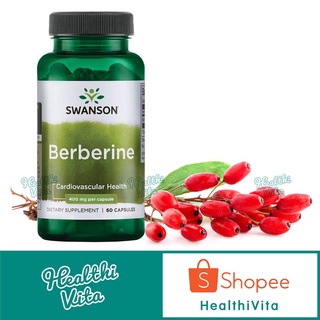 Swanson Premium - Berberine 400mg/60 Caps ❌ EXP 05/24