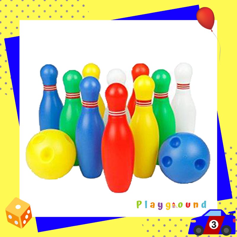 ชุดของเล่นโบว์ลิ่งสำหรับเด็ก Bowling Playset