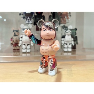 (ของแท้) Be@rbrick Serie s38 Artist: Japanese professional wrestler Hiroshi Tanahashi (Bearbrick)