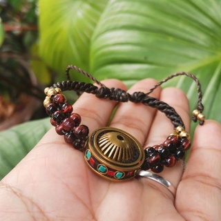 สร้อยข้อมือสะดือพระสังกัจจา​ร์ยดูดทรัพย์​ เกล็ดมังกร
