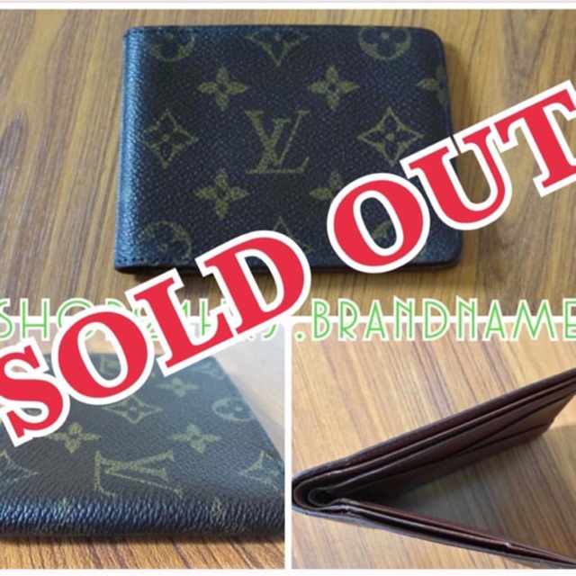 กระเป๋าสตางค์ ใบสั้น LV Monogram แท้💯%