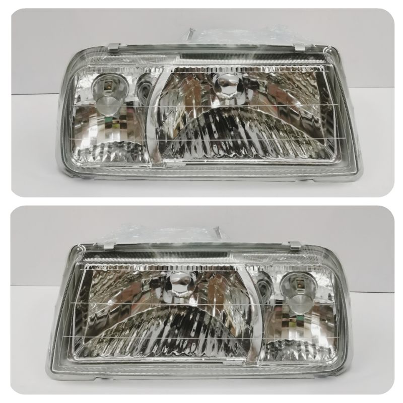 ไฟหน้า​ ไฟหน้า​แต่ง​ SUZUKI​ VITARA​ 1992-1996 ขาวเพชร​ เลนส์ใส​ เป็นกระจก​ (1 คู่)​