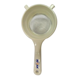 Food scooping equipment STRAINER PLASTIC 8CM WHITE Kitchen equipment Kitchen equipment อุปกรณ์ตักอาหาร กระชอนพลาสติก 8 ซ