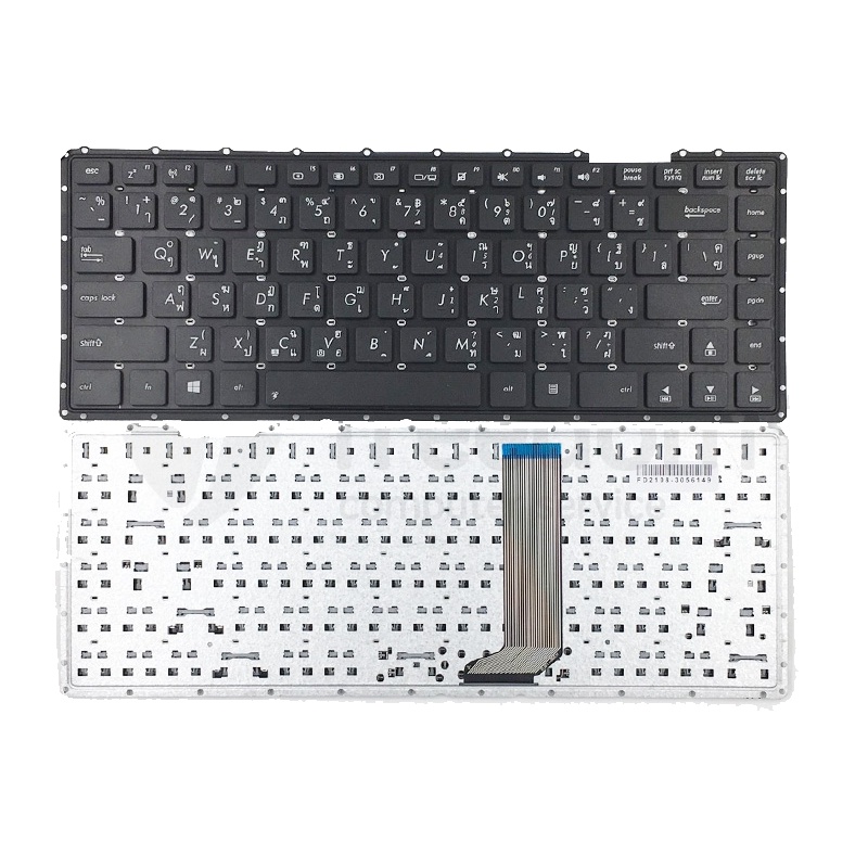 รับประกัน 2 ปี KEYBOARD ASUS X451 คีย์บอร์ด เอซุส K455L X455 X455L X455LC X451C X451M X451E ราคา ถูกที่สุด ดีลบีเคเค แกลเลอรีภาพที่ 2