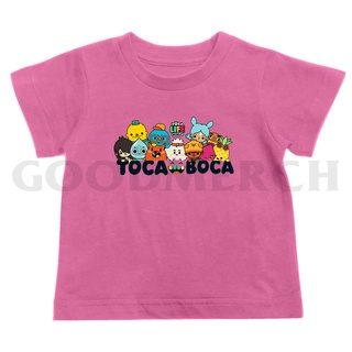 เสื้อยืด พิมพ์ลาย Toca BOCA LIFE WORLD สําหรับเด็ก