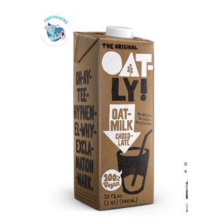 Oatly Oat Drink Chocolate นมข้าวโอ๊ต รสชาติเข้มขน Plant based milk