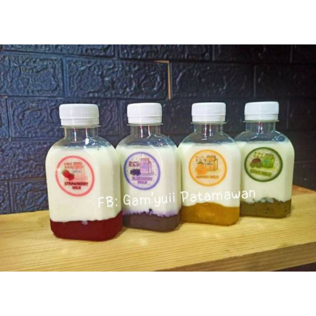 ขวดพลาสติกใส ทรงแบนโค้ง 150ml.พร้อมฝา 1แพ็ค 150 ใบ