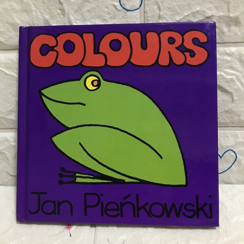 COLOURS by Jan Pienkowski ปกแข็งม่วง -be2/2