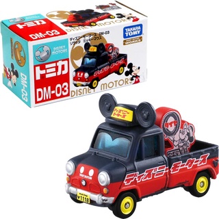 TAKARA tomy รถแม็กซ์ ดิสนีย์ มิกกี้ มินนี่ แบบอย่าง โดนัลด์ ดั๊ก โมเดลรถโบราณ  รถกระบะ vintage car DISNEY รถคลาสสิค