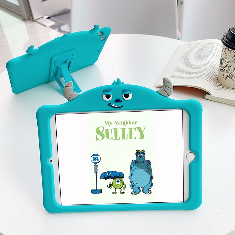 การ์ตูนน่ารักนุ่มกรณีสําหรับ 2020 ไอแพด มือโปร 11 ไอแพดโปร 11 นิ้วซิลิโคนเต็มป้องกันกรณีแท็บเล็ตยืนป