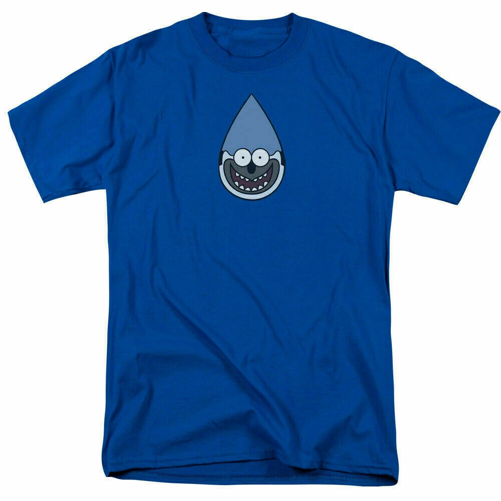 The Regular Show Mordecai เสื้อยืดผ้าฝ้ายที่เหมาะกับผิว Royal Cool