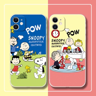 เคสซิลิโคนนิ่ม ลายการ์ตูนสนูปปี้น่ารัก สําหรับ IPhone 13 14 Pro Max 5s 6s 7 8 Plus Xr 12 mini 11 Pro Xs Max se2