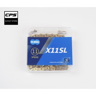 โซ่จักรยาน KMC  X11SL Ti-N(Gold) / 1 เส้น