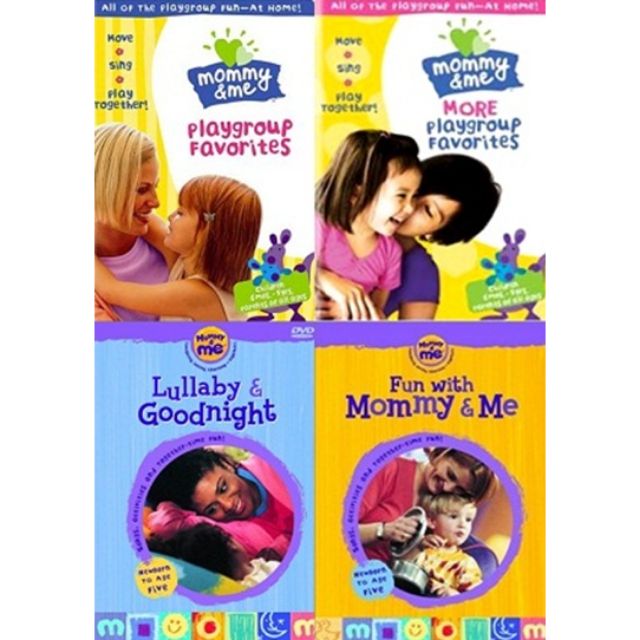 Mommy And Me Dvd Songs Vol 1 4 Shopee Thailand