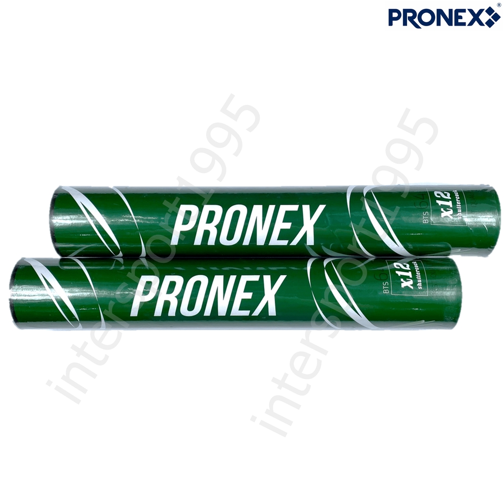 ((พร้อมส่ง)) ลูกแบด ลูกแบดมินตันขนไก่ PRONEX รุ่น BTS-641 หัวโฟม หลอดเขียว(1หลอด)