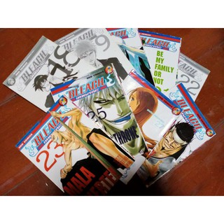 การ์ตูนมือสอง BLEACH เทพมรณะ เล่มที่18-23,25,27-28