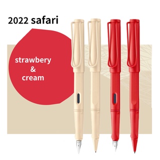 Lamy Safari Rollerball Pen Strawberry ครีมลิมิเต็ด 2022