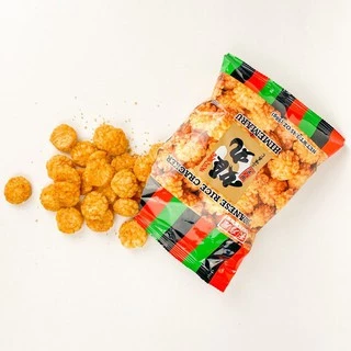 AMANOYA HIMEMARU 98G (14813) ขนมข้าวทอดกรอบรสซอสถั่วเหลืองผสมเครื่องเทศ JAPANESE RICE CRACKER