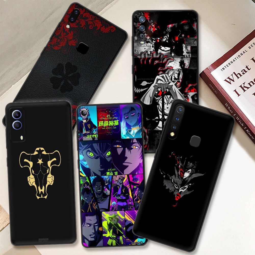 VIVO Y01 T1 Y10 Y15S Y15A T1X T1 Y75 Y21T Y32 Y21S Y20SG Y90 FS17 Black Clover Bulls รูปแบบโทรศัพท์ม