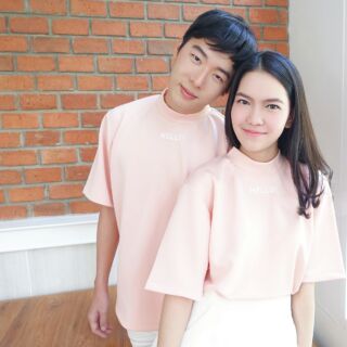 เสื้อ HELLO ! February Tee (PINK)