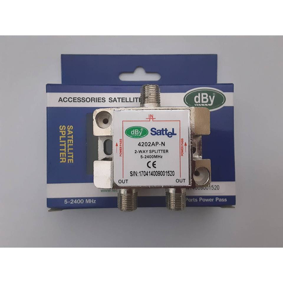 สปิตเตอร์ แยกสัญญาณ DBYเข้า1ออก2 - รูปที่ 2