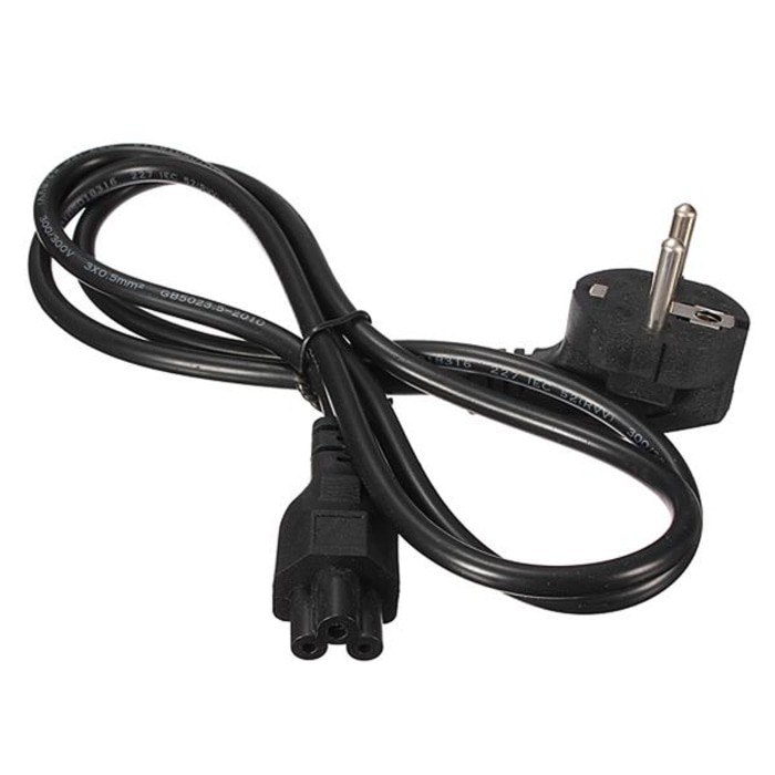 CABLE POWER NOTEBOOK 0.75 1.5 M และ 2M THICKNESS