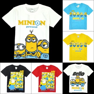 เสื้อยืดเด็ก มินเนี่ยน Minions (สินค้าลิขสิทธิ์)