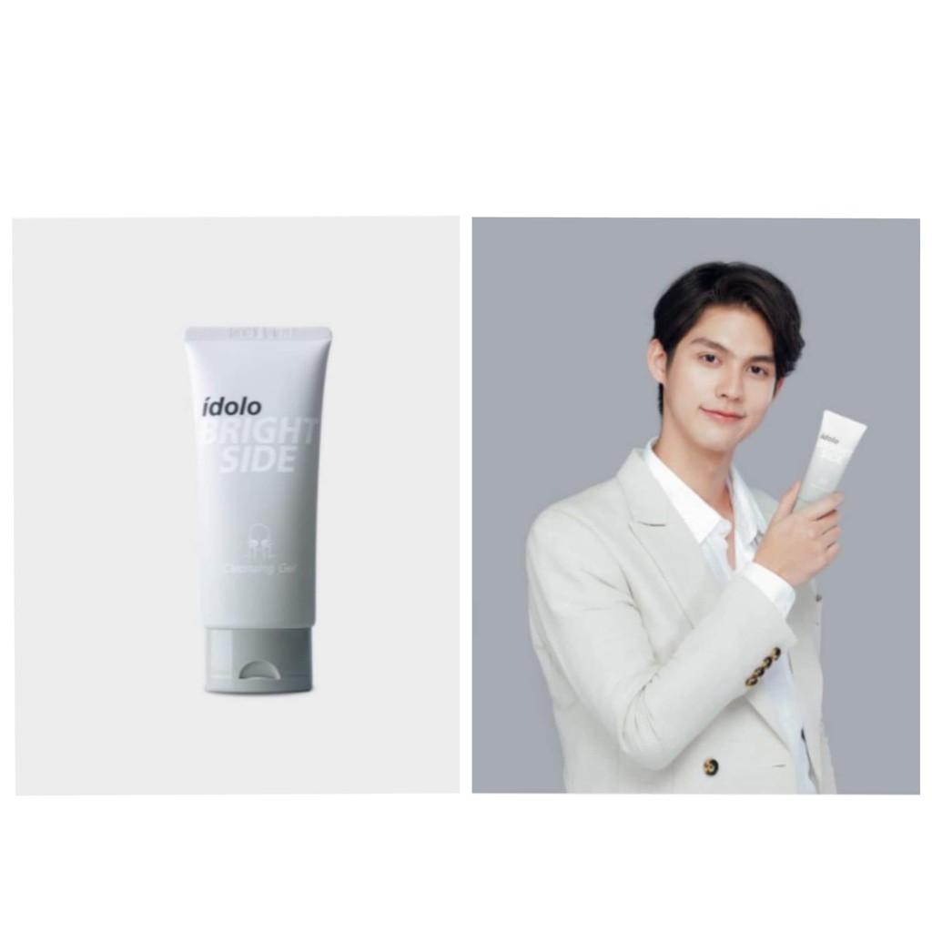 พร้อมส่ง Mistine เจลล้างหน้า Idolo Bright Side ขนาด 80 มล. (IDOLO BRIGHTSIDE CLEANSING GEL 80 ML)