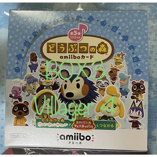 Animal Crossing Amibo Card Doubutsu no Mori อามีโบการ์ด บ๊อกซ์ 3 เซ็ต 4