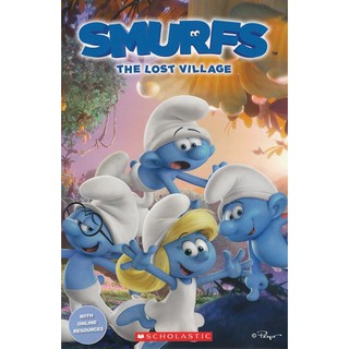 DKTODAY หนังสือ POPCORN READERS 3:SMURFS:THE LOST VILLAGE BOOK