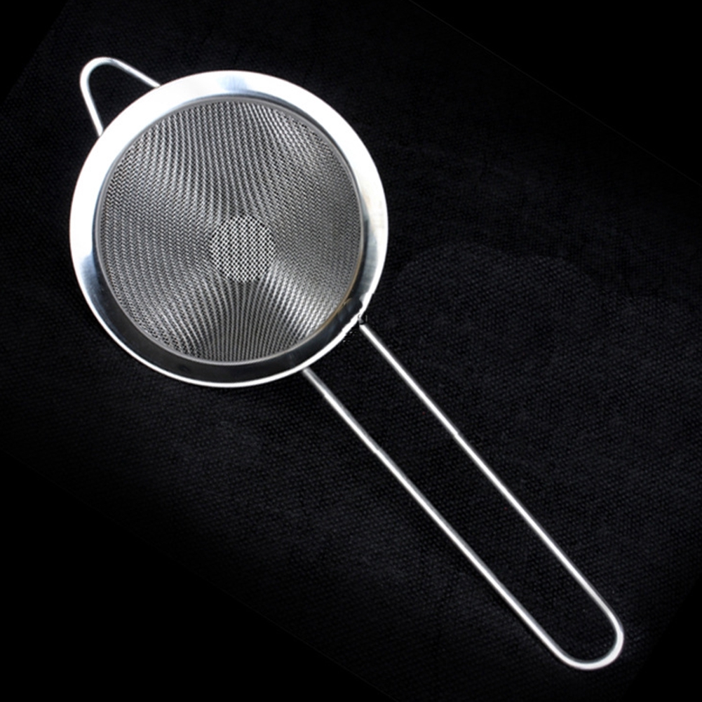 Conical Strainer Stainless Steel Double Fine Mesh Cocktail Bar Strainer Kitchen Supplies 7920