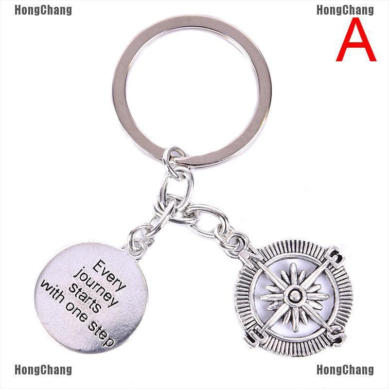 LHGC Earth Airplane Pendant Keychains Travel Alloy Keyring Diy Handmade ...