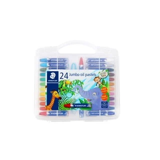 สีชอล์ค Staedlter รุ่น 241 PB24 Jumbo 24สี / สีชอล์ก
