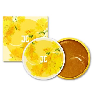 JAYJUN Calendula Tea Eye Gel Patch 60Sheets Calming Hydrogel แผ่นเจลมาส์คใต้ตาสูตรพิเศษจากเกาหลีของแท้